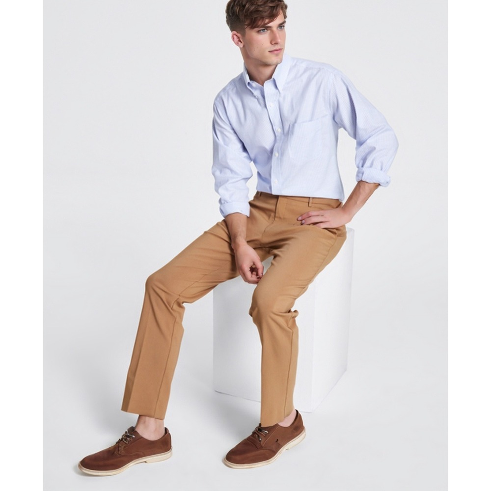 Tommy Hilfiger Chino Pants Mens 32x30 Brown Quiet Luxury Preppy‎ Trouser NWT